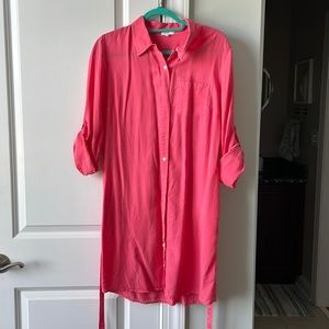 Crown & Ivy Shirt Dress Size 10